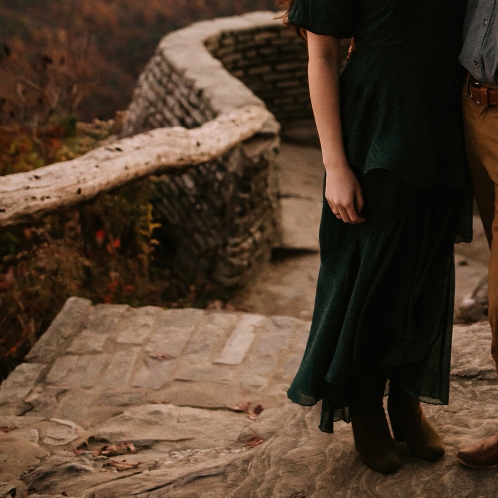 Elegant Green Women's Dress